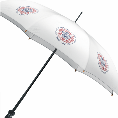 Kings Coronation Printed Quantum Golf Umbrella